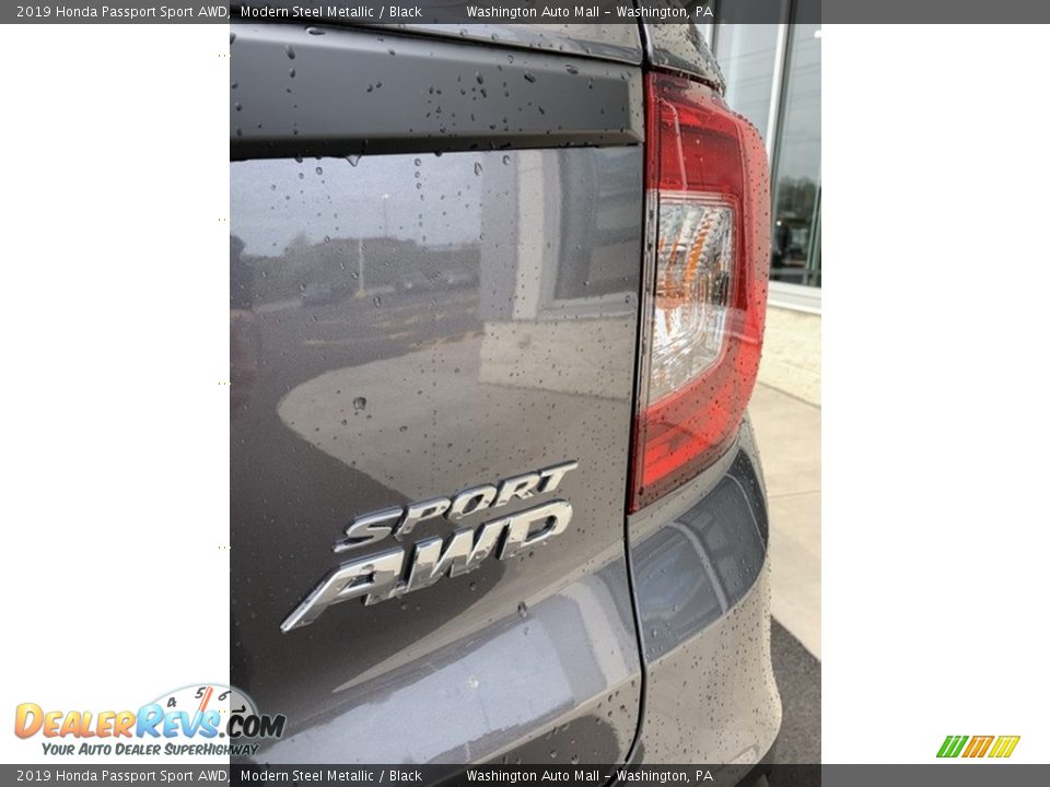 2019 Honda Passport Sport AWD Modern Steel Metallic / Black Photo #22