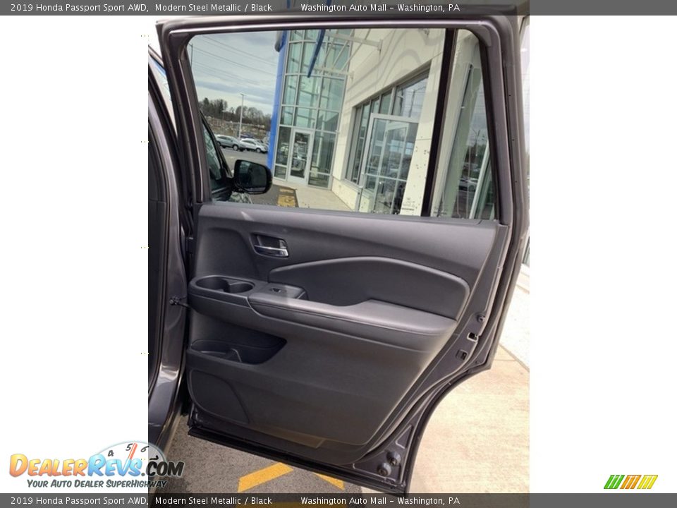 2019 Honda Passport Sport AWD Modern Steel Metallic / Black Photo #23