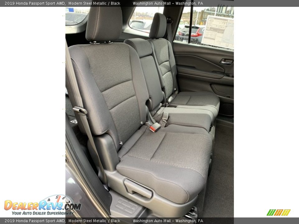 2019 Honda Passport Sport AWD Modern Steel Metallic / Black Photo #24