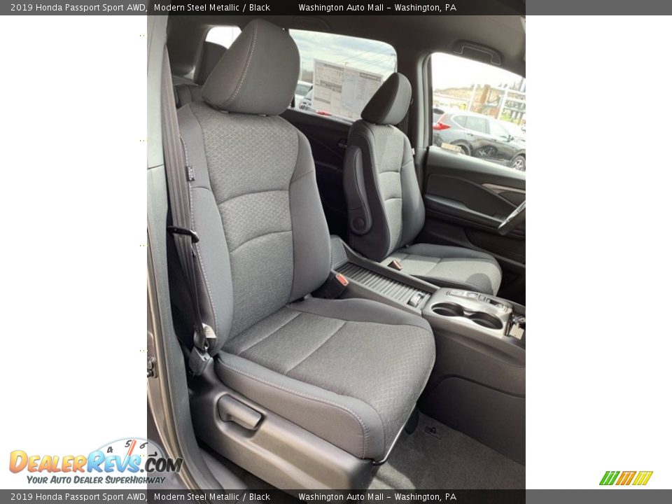 2019 Honda Passport Sport AWD Modern Steel Metallic / Black Photo #27
