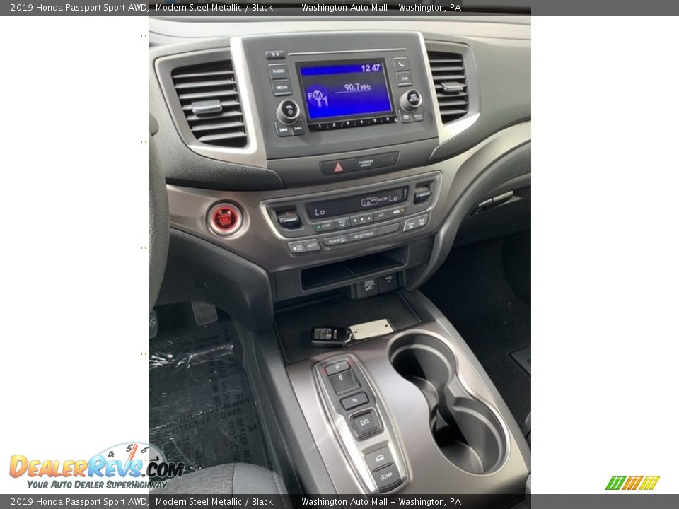 2019 Honda Passport Sport AWD Modern Steel Metallic / Black Photo #31