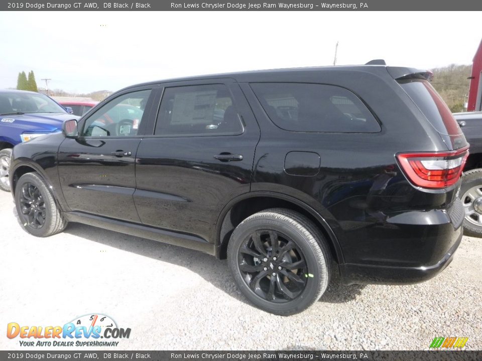 2019 Dodge Durango GT AWD DB Black / Black Photo #3