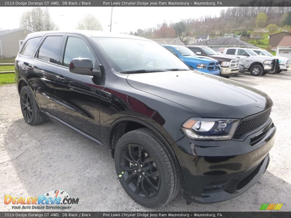 2019 Dodge Durango GT AWD DB Black / Black Photo #7