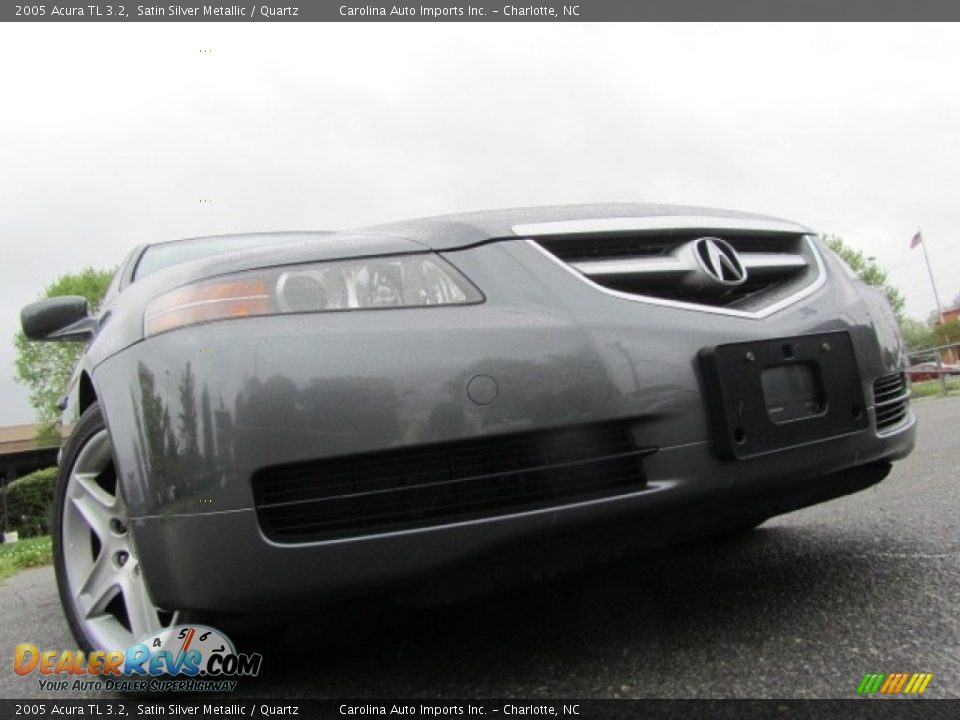 2005 Acura TL 3.2 Satin Silver Metallic / Quartz Photo #1