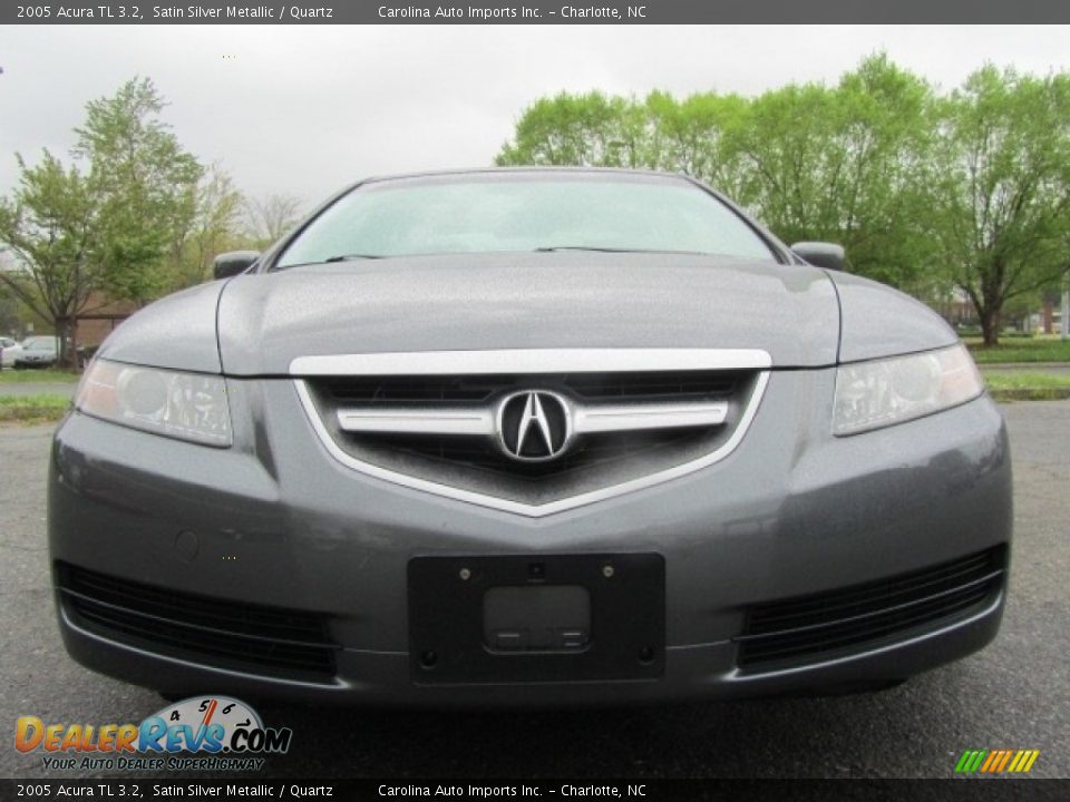 2005 Acura TL 3.2 Satin Silver Metallic / Quartz Photo #4
