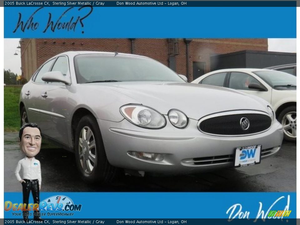 2005 Buick LaCrosse CX Sterling Silver Metallic / Gray Photo #1