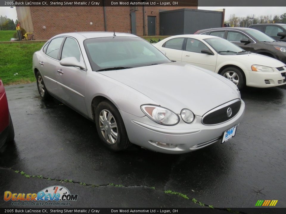 2005 Buick LaCrosse CX Sterling Silver Metallic / Gray Photo #4