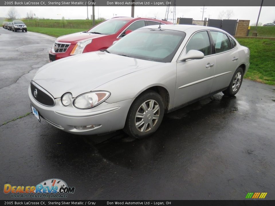 2005 Buick LaCrosse CX Sterling Silver Metallic / Gray Photo #6