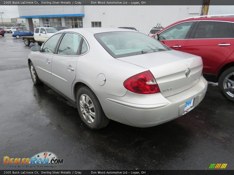 2005 Buick LaCrosse CX Sterling Silver Metallic / Gray Photo #9