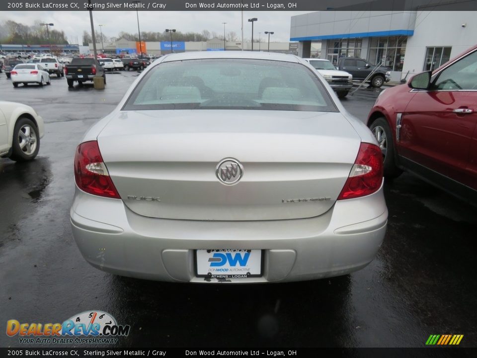 2005 Buick LaCrosse CX Sterling Silver Metallic / Gray Photo #10