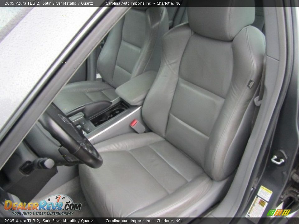 2005 Acura TL 3.2 Satin Silver Metallic / Quartz Photo #19