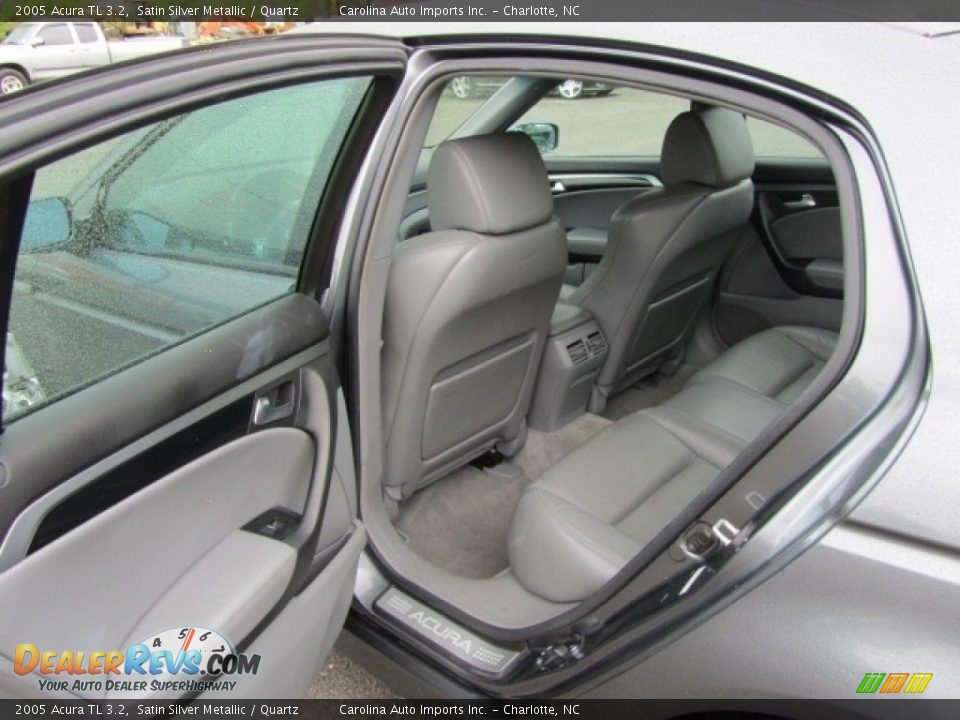 2005 Acura TL 3.2 Satin Silver Metallic / Quartz Photo #20