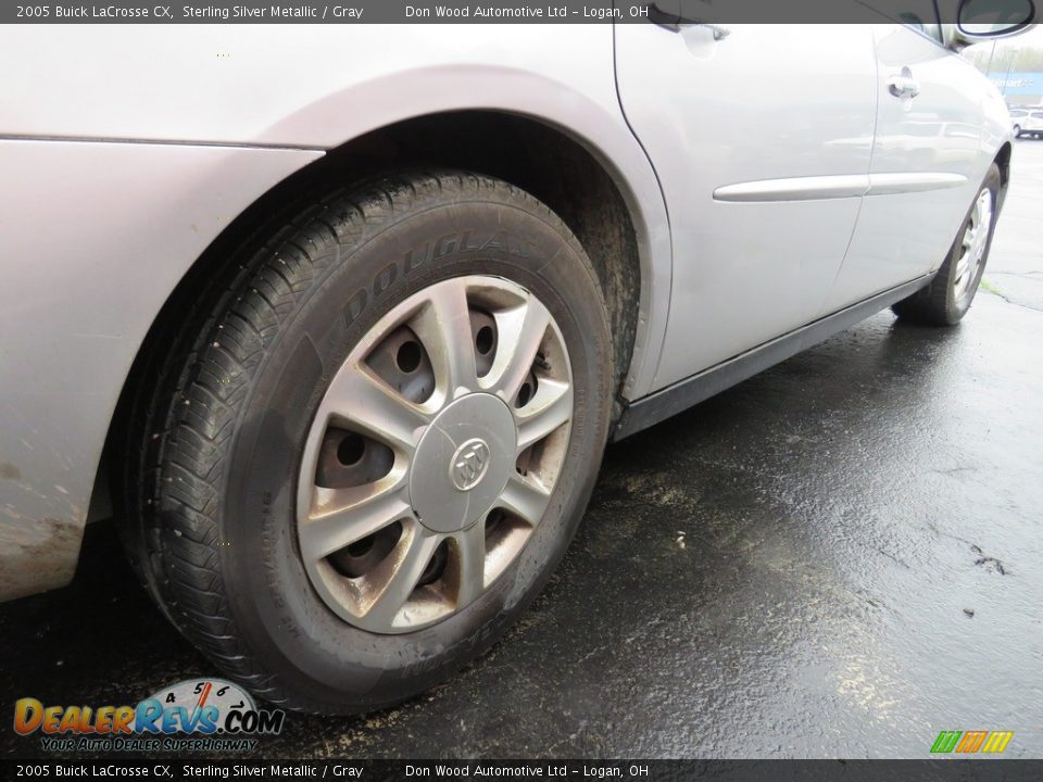 2005 Buick LaCrosse CX Sterling Silver Metallic / Gray Photo #12