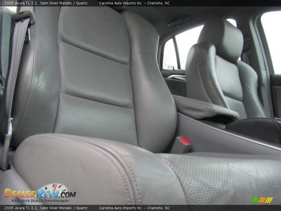2005 Acura TL 3.2 Satin Silver Metallic / Quartz Photo #22