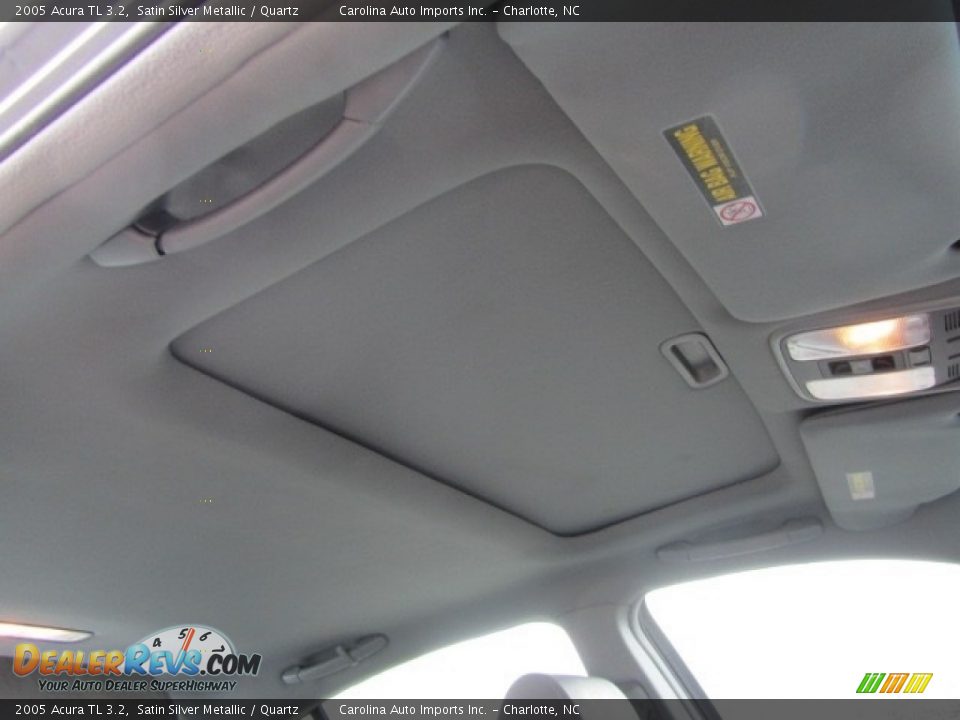 2005 Acura TL 3.2 Satin Silver Metallic / Quartz Photo #23
