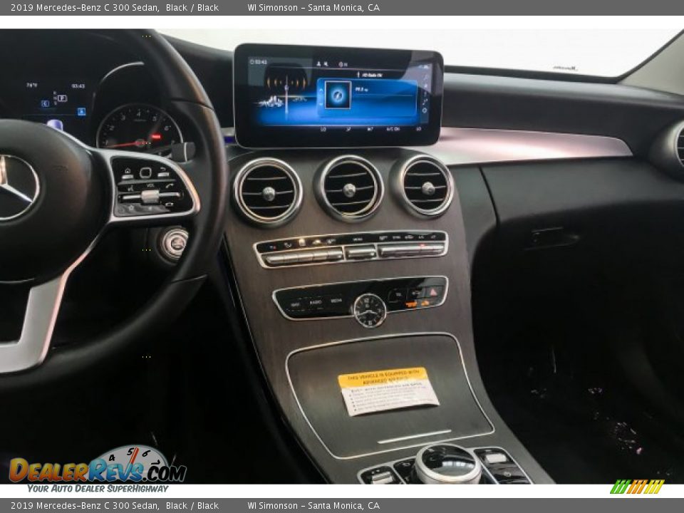 2019 Mercedes-Benz C 300 Sedan Black / Black Photo #5
