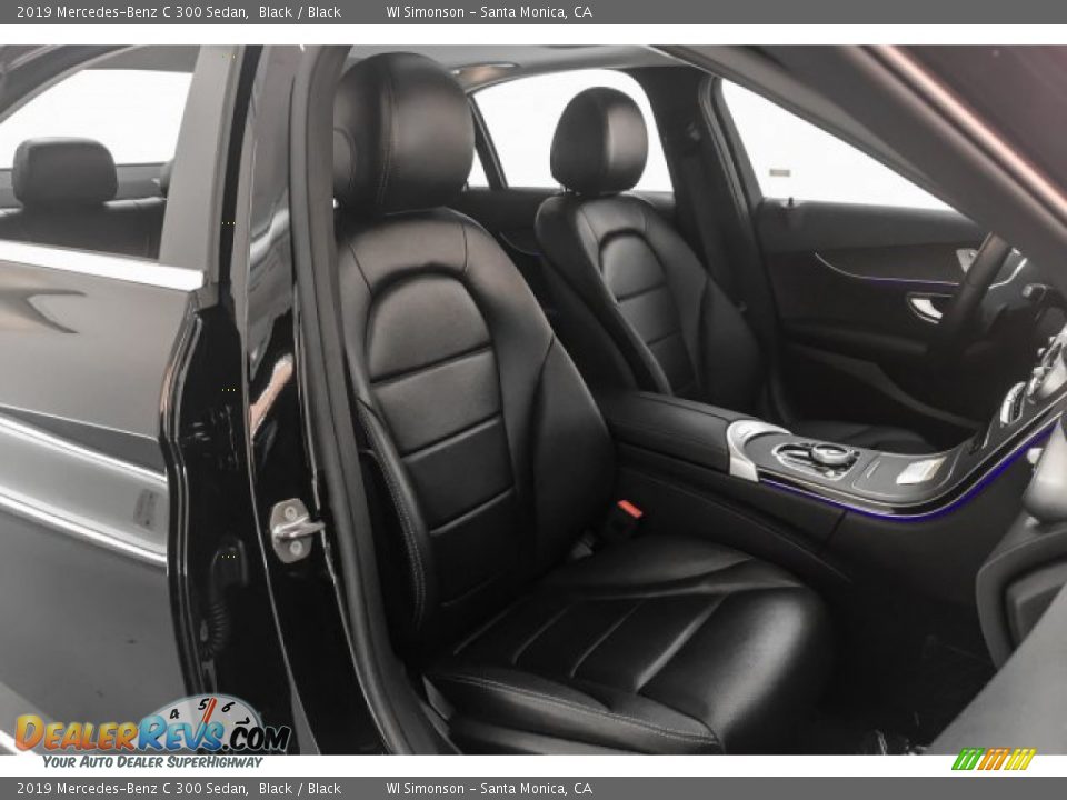 2019 Mercedes-Benz C 300 Sedan Black / Black Photo #6