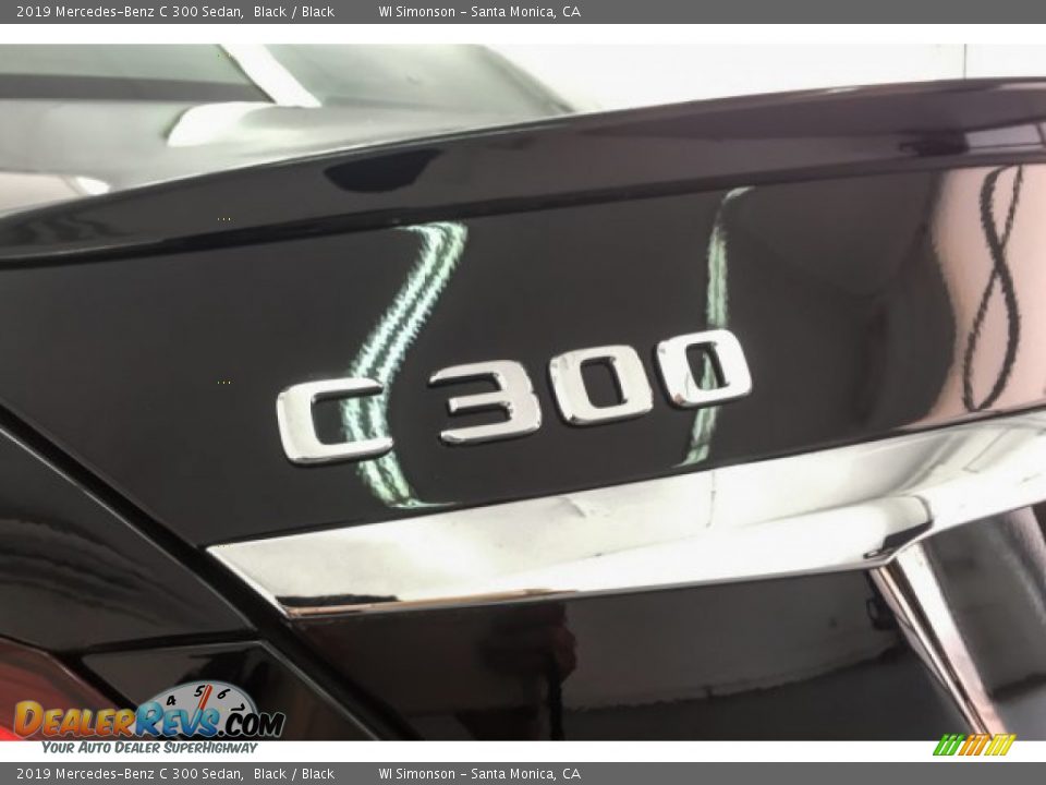 2019 Mercedes-Benz C 300 Sedan Black / Black Photo #7