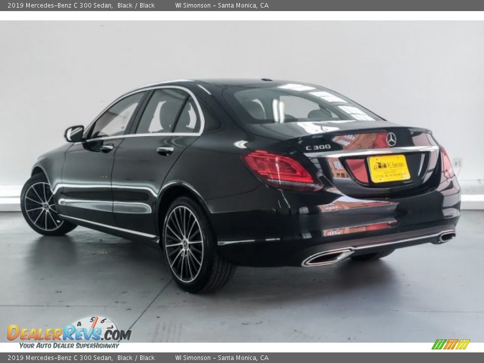 2019 Mercedes-Benz C 300 Sedan Black / Black Photo #10