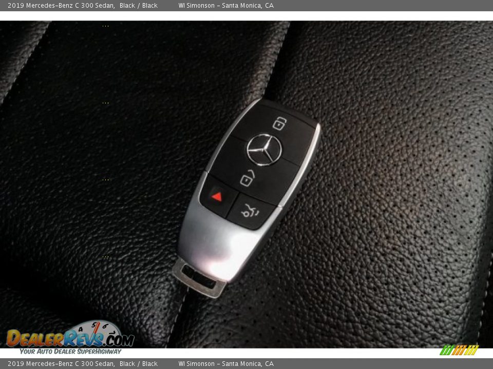 2019 Mercedes-Benz C 300 Sedan Black / Black Photo #11