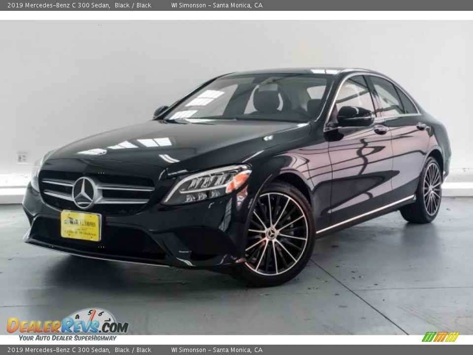 2019 Mercedes-Benz C 300 Sedan Black / Black Photo #12