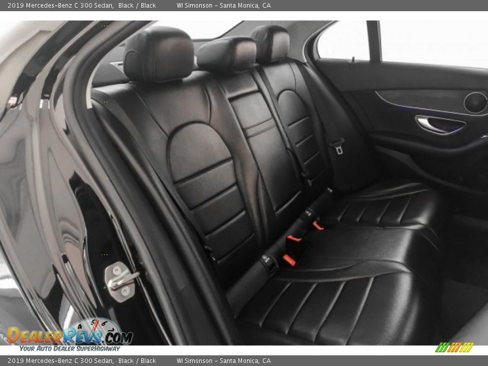 2019 Mercedes-Benz C 300 Sedan Black / Black Photo #13