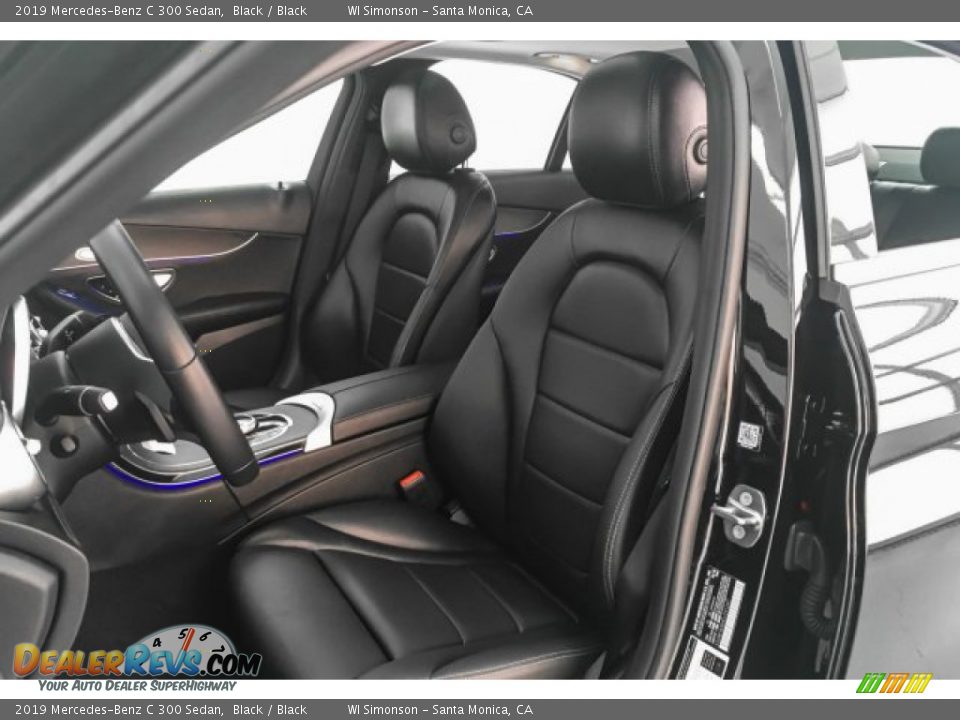 2019 Mercedes-Benz C 300 Sedan Black / Black Photo #15
