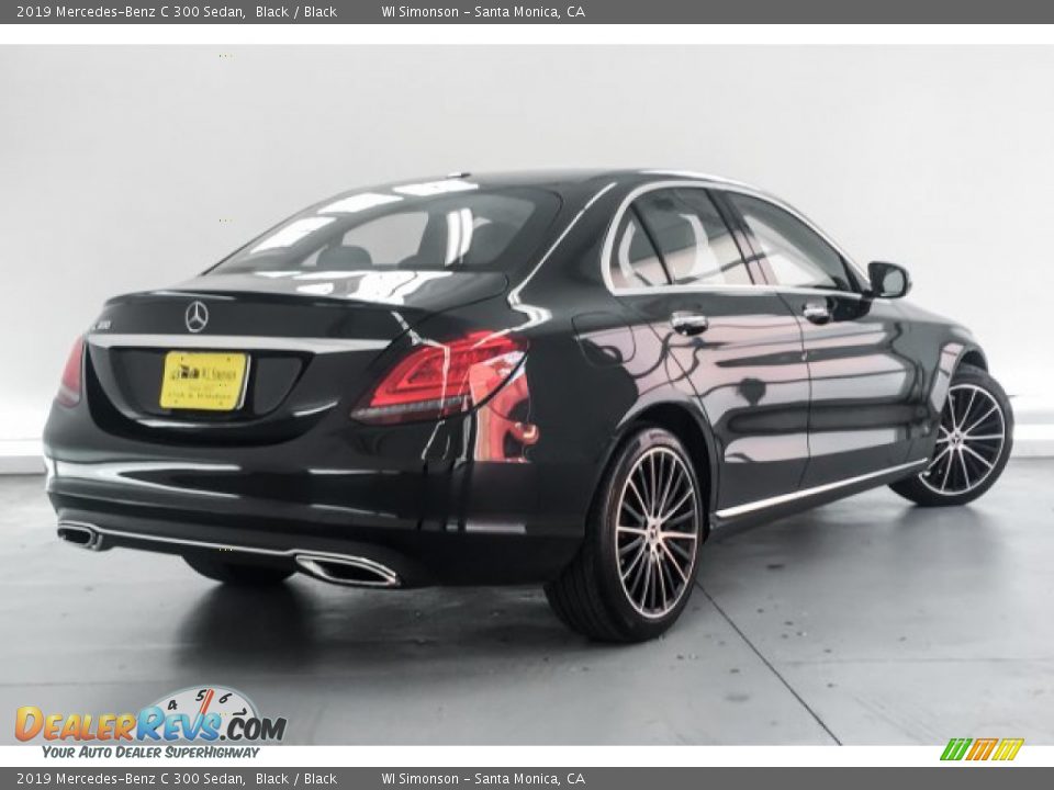 2019 Mercedes-Benz C 300 Sedan Black / Black Photo #16