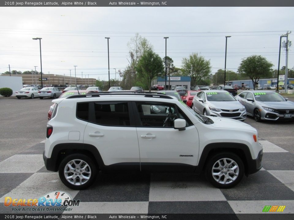 2018 Jeep Renegade Latitude Alpine White / Black Photo #3