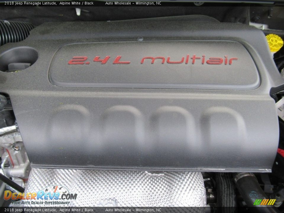 2018 Jeep Renegade Latitude Alpine White / Black Photo #6