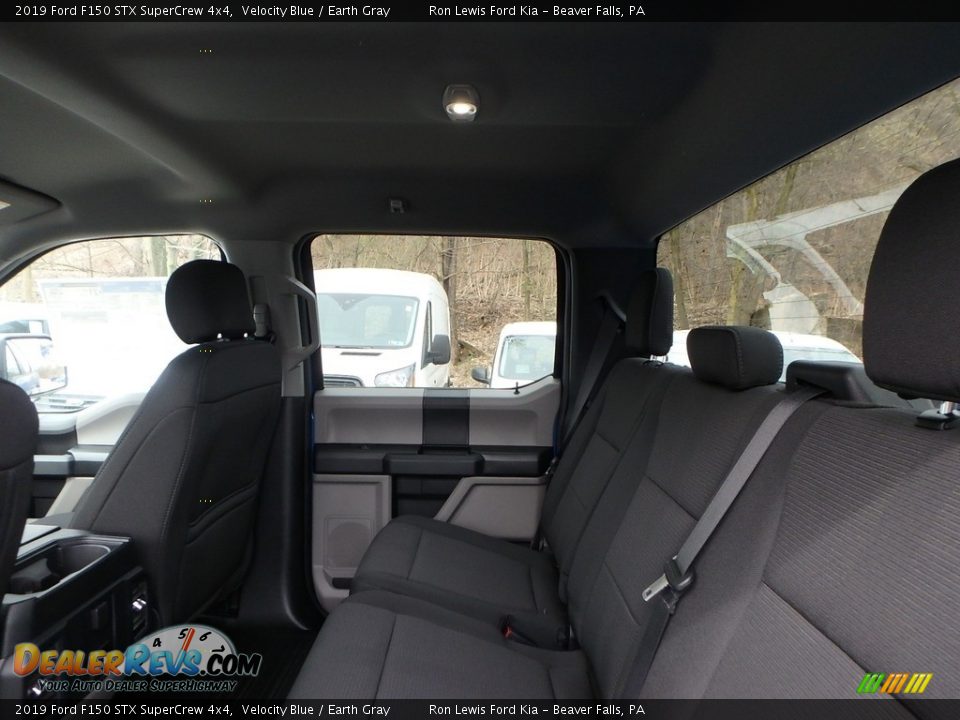 2019 Ford F150 STX SuperCrew 4x4 Velocity Blue / Earth Gray Photo #11