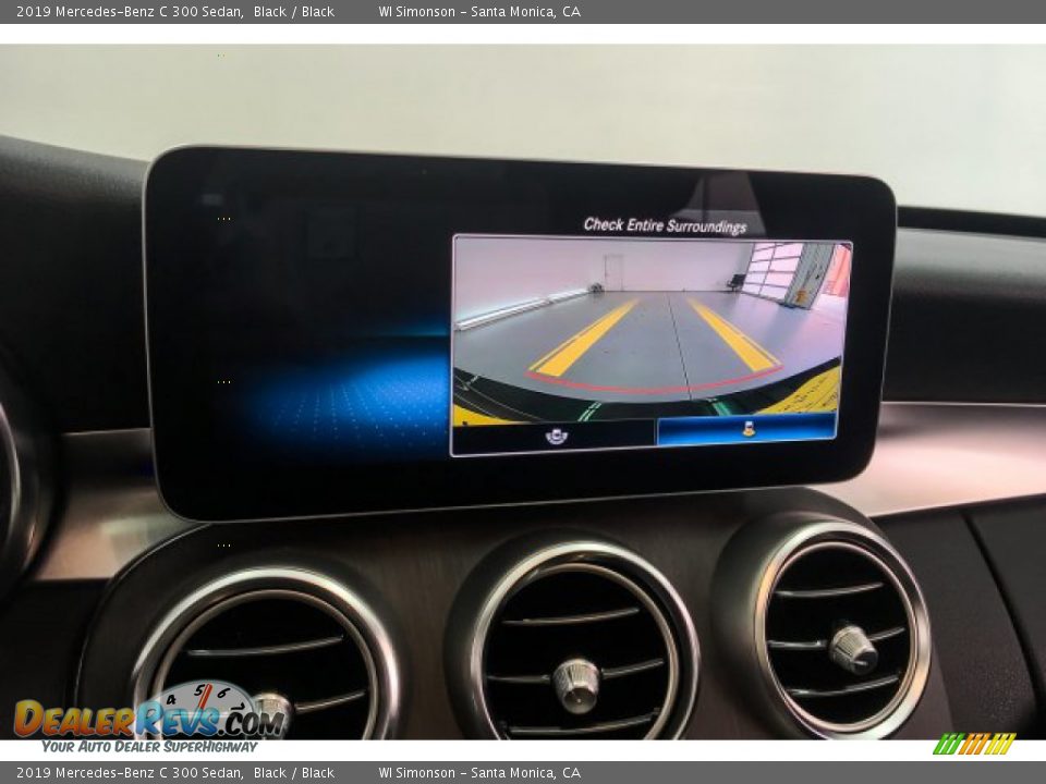 2019 Mercedes-Benz C 300 Sedan Black / Black Photo #22