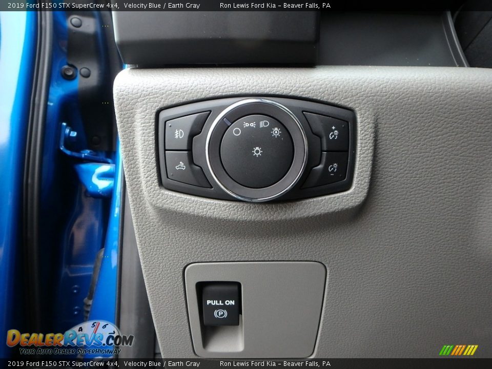 2019 Ford F150 STX SuperCrew 4x4 Velocity Blue / Earth Gray Photo #15