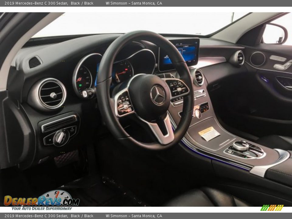 2019 Mercedes-Benz C 300 Sedan Black / Black Photo #23