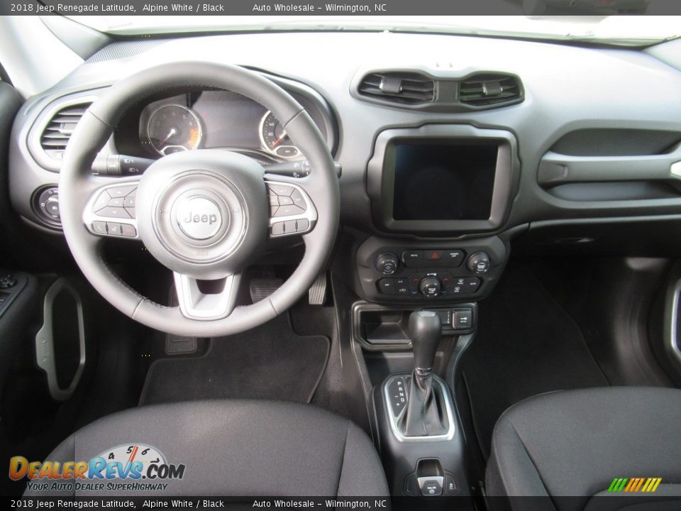 2018 Jeep Renegade Latitude Alpine White / Black Photo #14