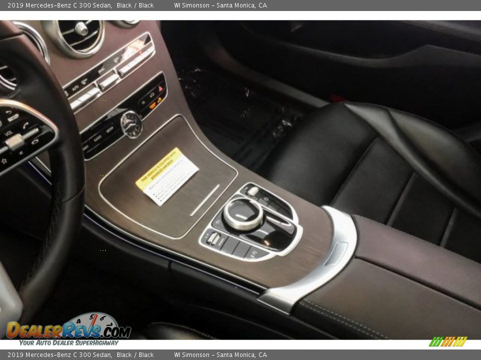 2019 Mercedes-Benz C 300 Sedan Black / Black Photo #24