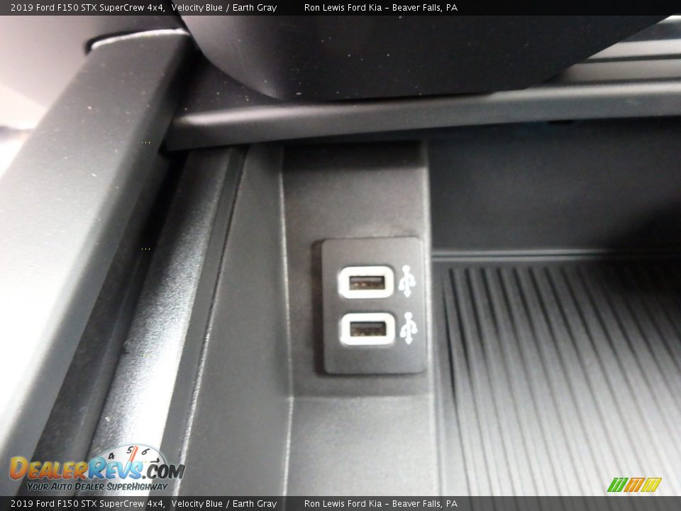 2019 Ford F150 STX SuperCrew 4x4 Velocity Blue / Earth Gray Photo #18