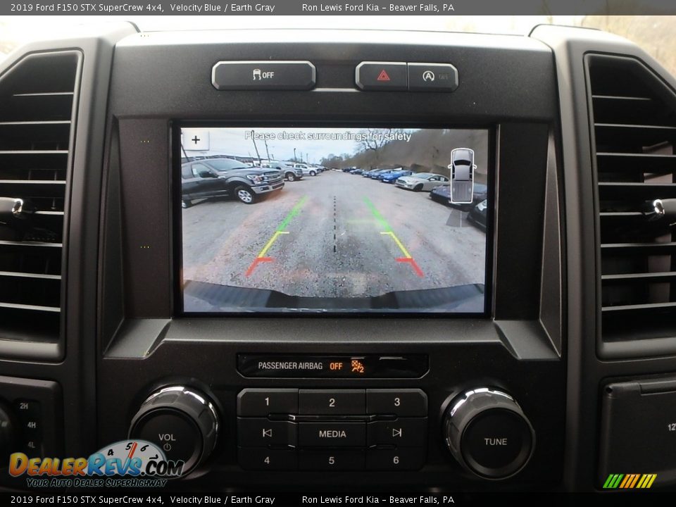 2019 Ford F150 STX SuperCrew 4x4 Velocity Blue / Earth Gray Photo #19