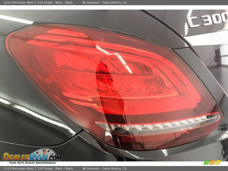 2019 Mercedes-Benz C 300 Sedan Black / Black Photo #27