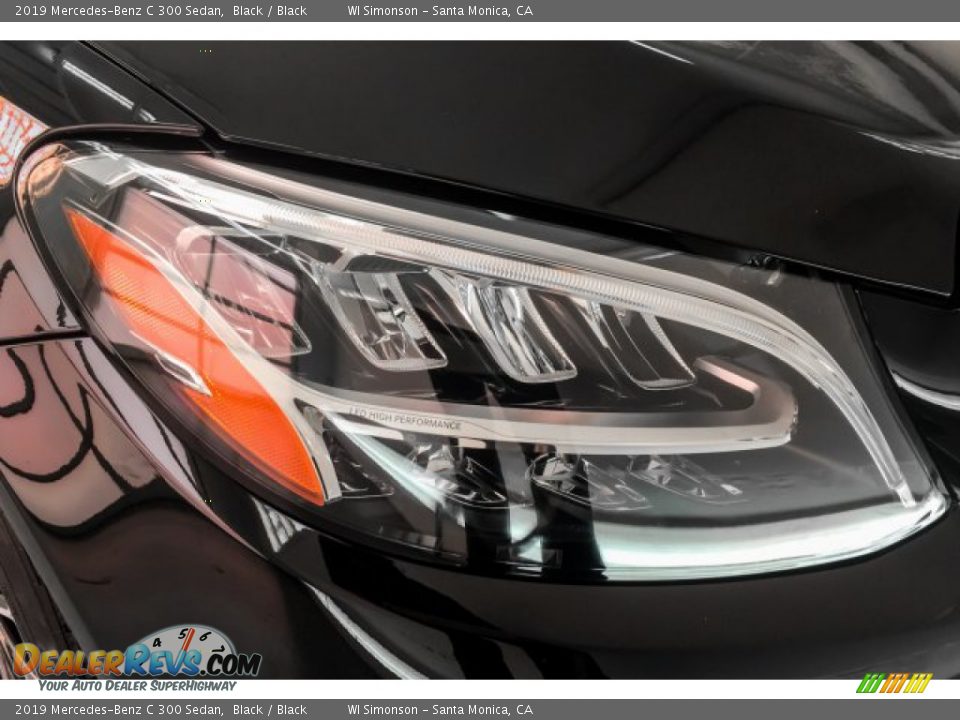 2019 Mercedes-Benz C 300 Sedan Black / Black Photo #33