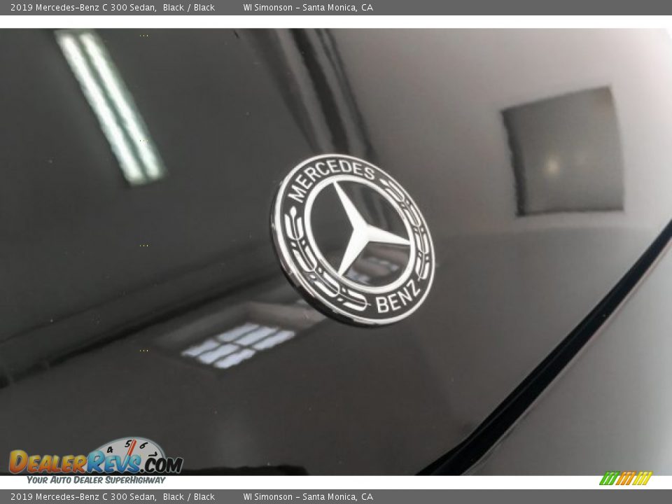 2019 Mercedes-Benz C 300 Sedan Black / Black Photo #34