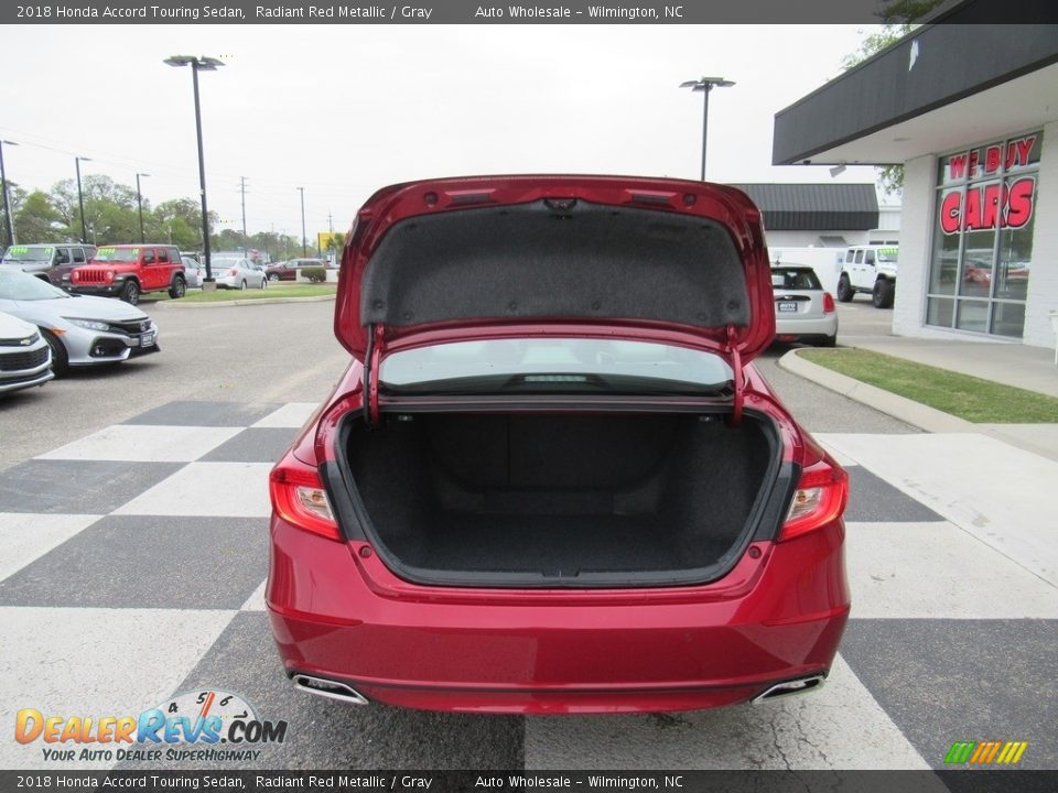 2018 Honda Accord Touring Sedan Radiant Red Metallic / Gray Photo #5