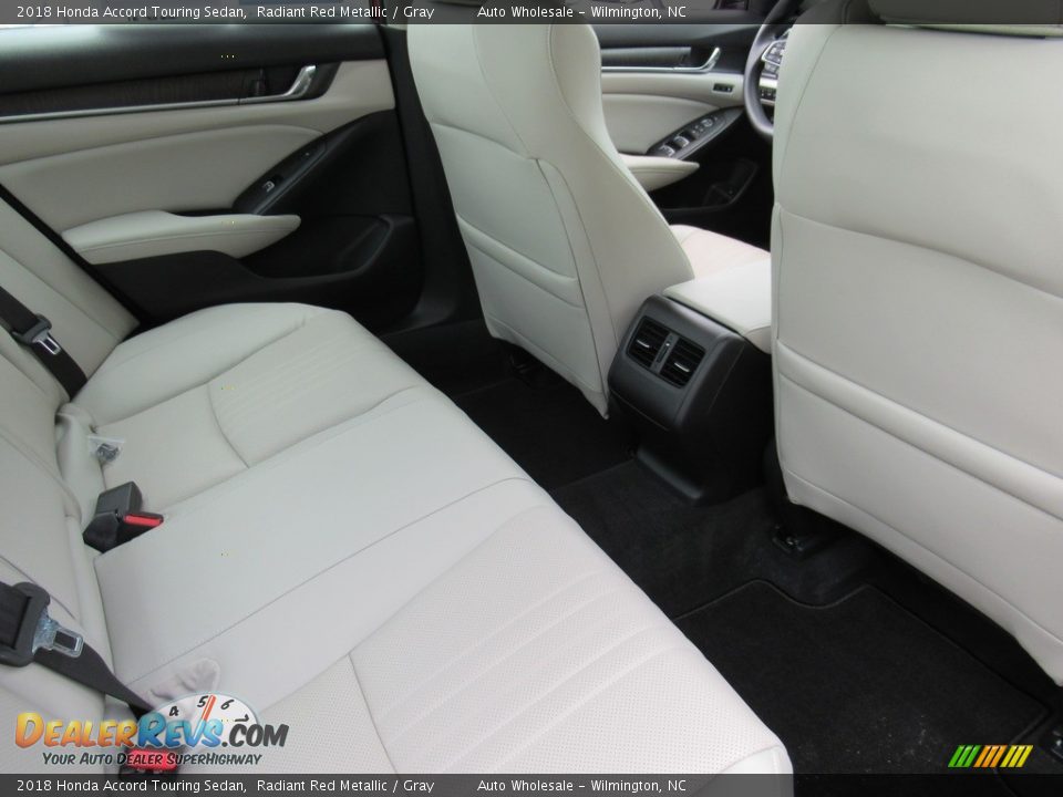 2018 Honda Accord Touring Sedan Radiant Red Metallic / Gray Photo #12