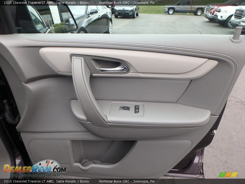 2015 Chevrolet Traverse LT AWD Sable Metallic / Ebony Photo #7