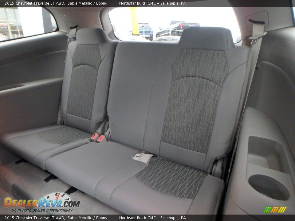 2015 Chevrolet Traverse LT AWD Sable Metallic / Ebony Photo #17