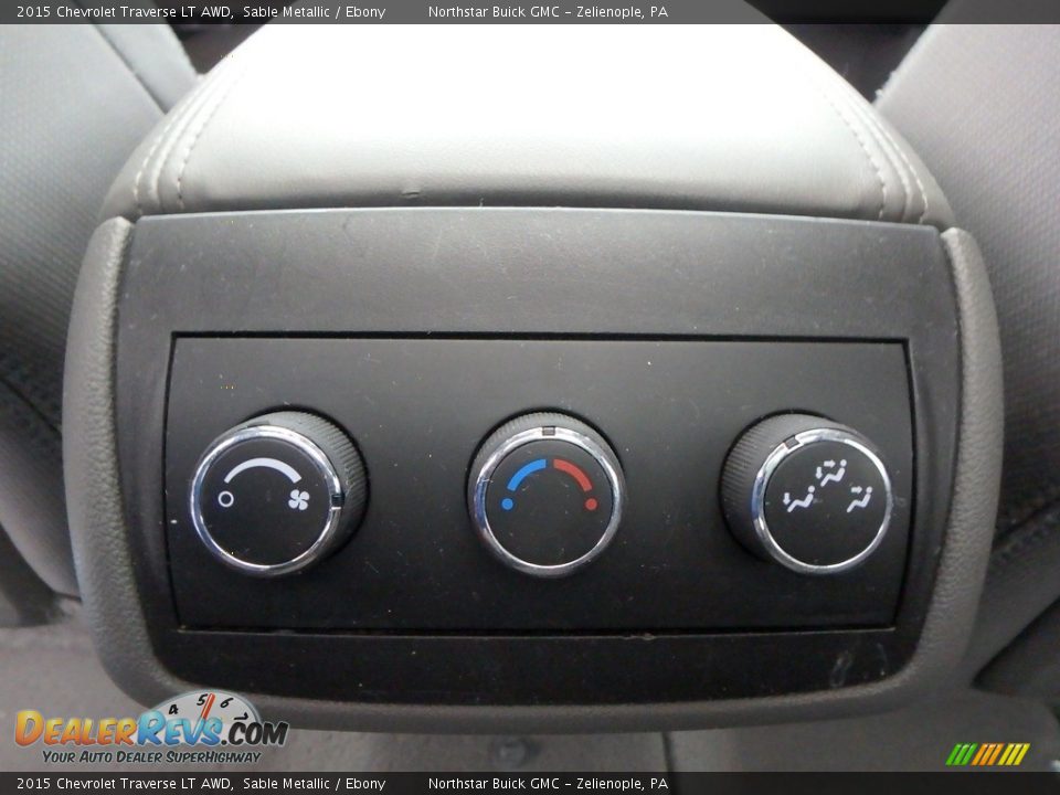 2015 Chevrolet Traverse LT AWD Sable Metallic / Ebony Photo #19