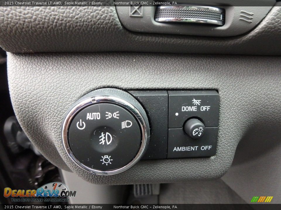 2015 Chevrolet Traverse LT AWD Sable Metallic / Ebony Photo #25