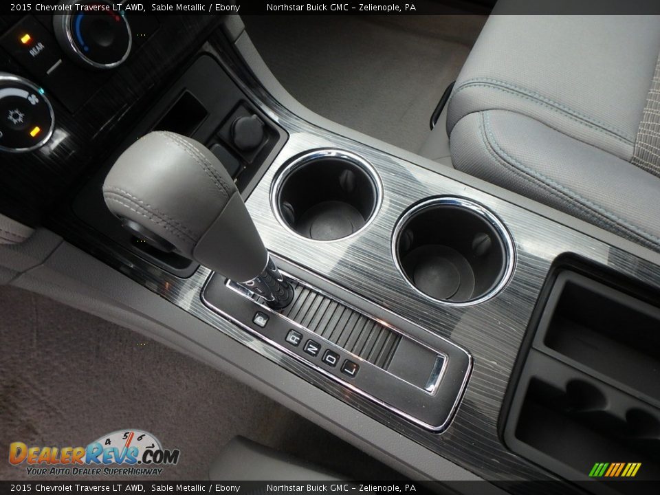 2015 Chevrolet Traverse LT AWD Sable Metallic / Ebony Photo #26