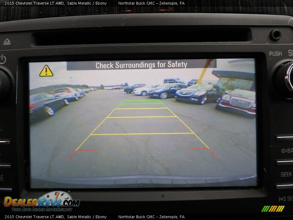 2015 Chevrolet Traverse LT AWD Sable Metallic / Ebony Photo #29