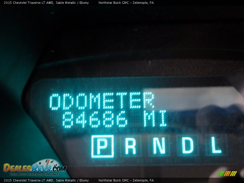 2015 Chevrolet Traverse LT AWD Sable Metallic / Ebony Photo #30